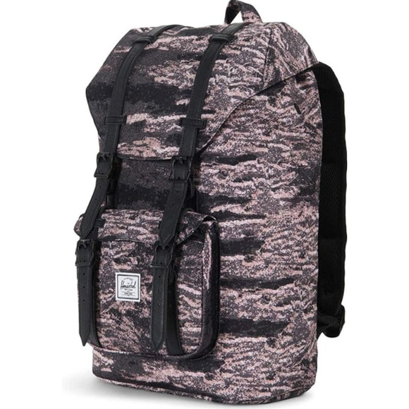 Herschel Little America Mid Backpack Adjustable Drawcord Ash Rose Desert 17L main image 11